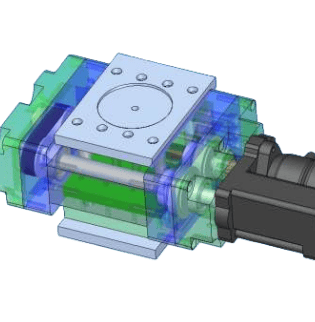 Model 3D formy wtryskowej do produkcji elementów z tworzyw sztucznych